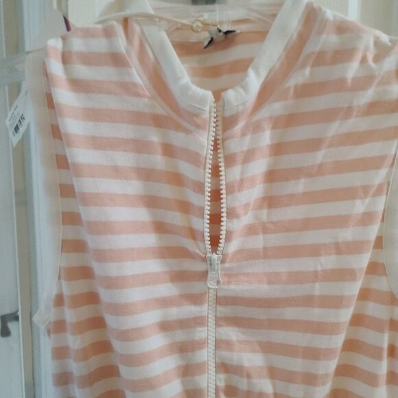 Kule The Charlotte Dress Pink and White XS NWT - Picture 6 of 10